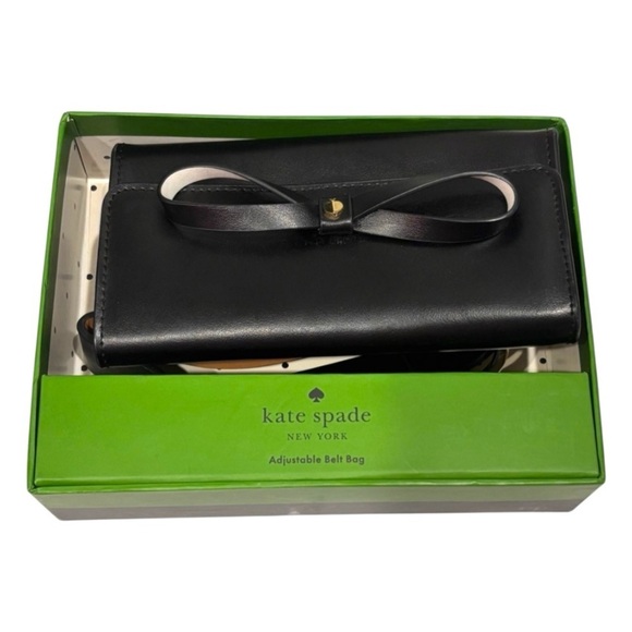 kate spade Accessories - Kate Spade Leather Belt Bag Black Size S/M